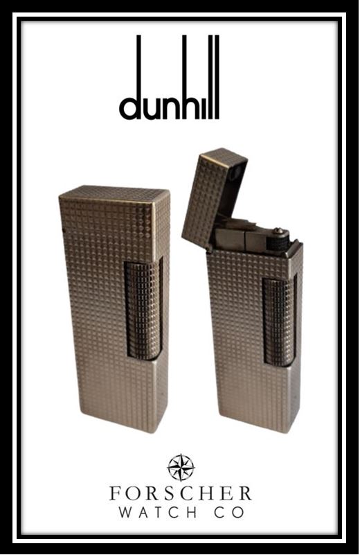 Vintage Dunhill Lighter - Silver